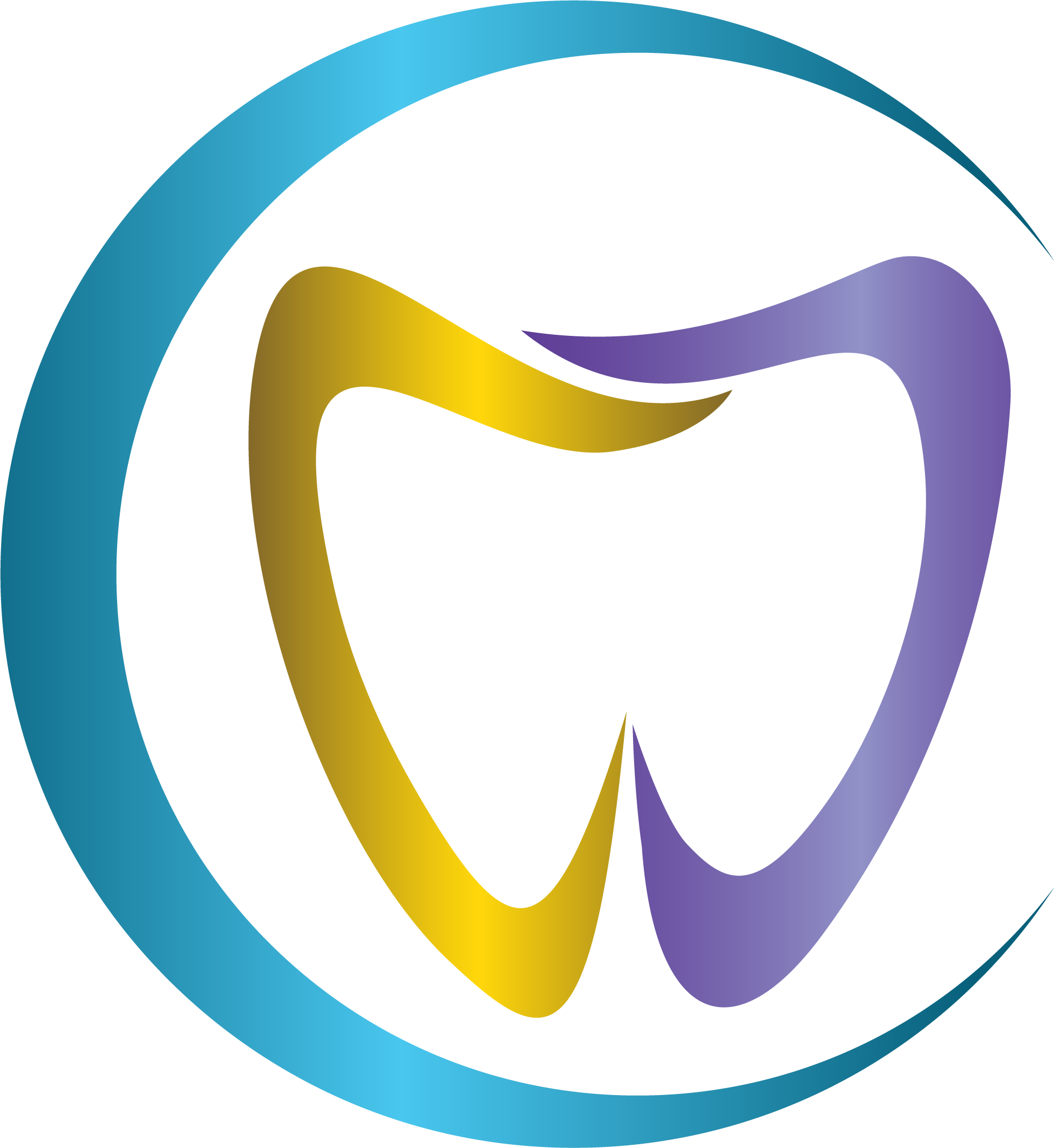 crescent dental logo in color