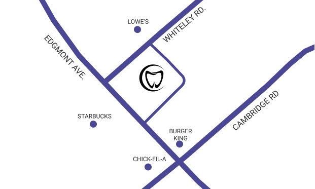 crescent dental map image