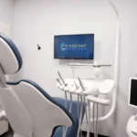 Treatment room at Crescent Dental Studio